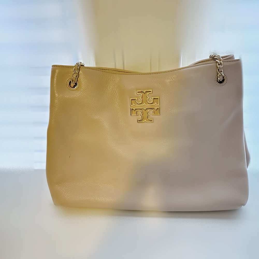 Tory Burch Cream Shoulder Bag
